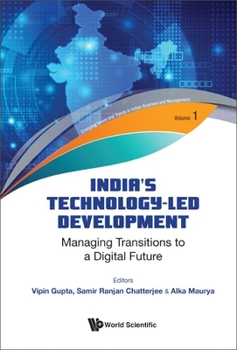 Hardcover India's Technology-Led Development: Managing Transitions to a Digital Future Book