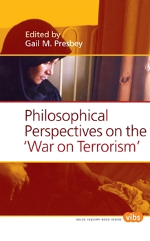 Paperback Philosophical Perspectives on the War on Terrorism Book