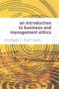 Paperback An Introduction to Business and Management Ethics Book
