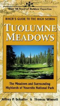 Paperback Hiker's Guide High Sierra Tuolumne Mead Book