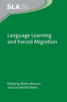 Hardcover Language Learning and Forced Migration Book