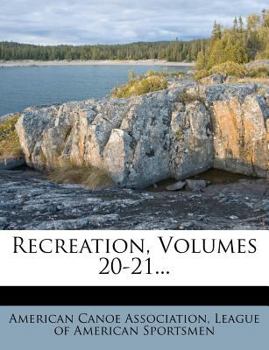 Paperback Recreation, Volumes 20-21... Book