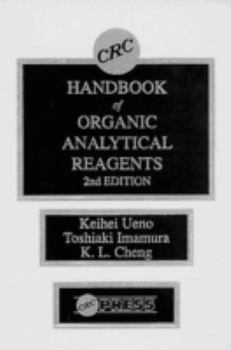 Hardcover CRC Handbook of Organic Analytical Reagents Book