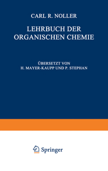 Lehrbuch Der Organischen Chemie