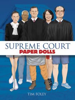 Paperback Supreme Court Paper Dolls Book
