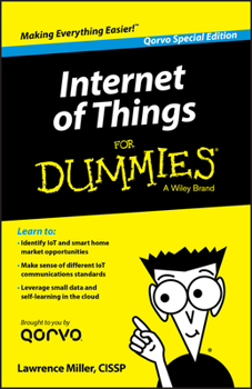 Paperback Internet of Things for Dummies, Qorvo Special Edition (Custom) Book