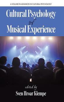 Hardcover Cultural Psychology of Musical Experience (HC) Book