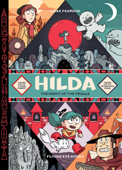 Hardcover Hilda: Night of the Trolls: Hilda and the Stone Forest / Hilda and the Mountain King Book