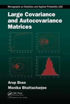 Hardcover Large Covariance and Autocovariance Matrices Book