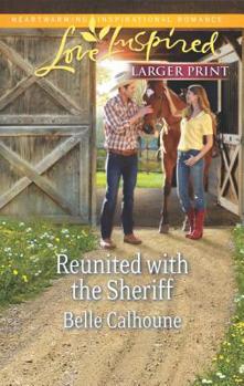 Mass Market Paperback Reunited with the Sheriff [Large Print] Book