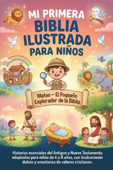 Paperback Mi Primera Biblia Ilustrada para Niños [Spanish] Book