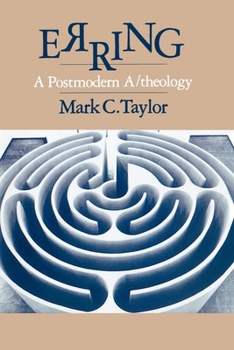 Paperback Erring: A Postmodern A/Theology Book