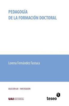 Paperback Pedagogía de la formación doctoral [Spanish] Book