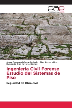 Paperback Ingeniería Civil Forense Estudio del Sistemas de Piso [Spanish] Book