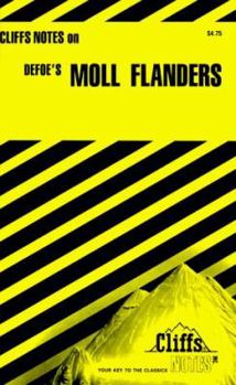 Paperback Cliffsnotes Moll Flanders Book