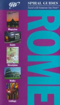 Paperback AAA 2001 Spiral Guide to Rome Book