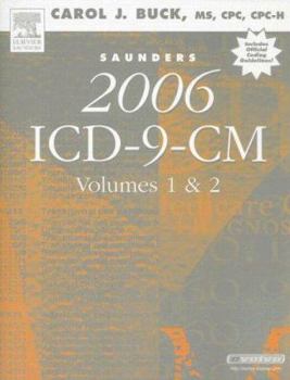 Paperback Saunders 2006 ICD-9-CM, Volumes 1 and 2 Book