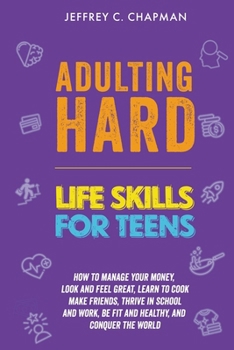 Paperback Adulting Hard: Life Skills for Teen Book