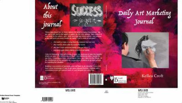 Paperback Daily Art Marketing Journal Book
