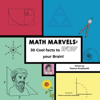 Paperback Math Marvels: 30 Cool Facts to Wow Your Brain! Book