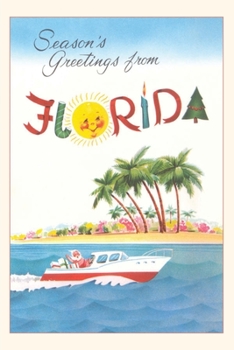 Paperback Vintage Journal Season's Greetings from Florida Book