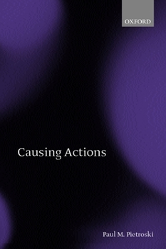 Paperback Causing Actions Book