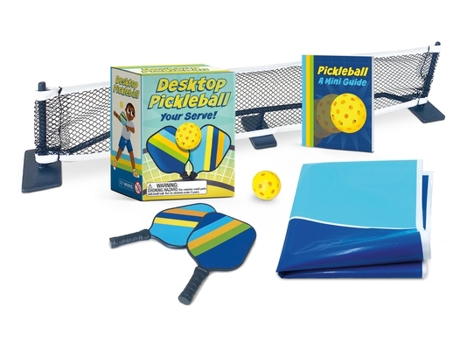 Paperback Desktop Pickleball: Your Serve! Book