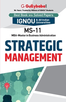 Paperback MS-11 Strategic Management Book