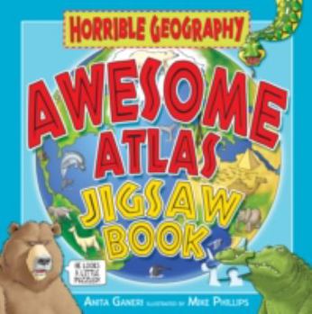 Board book Awesome Atlas Jigsaw Book (Horrible Geography) Book