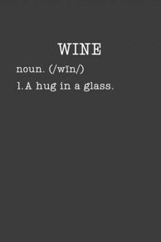 Paperback Wine: Funny Drinking Gifts - Small Lined Writing Journal or Notebook (Card Alternative) (Definition, Humor) Book