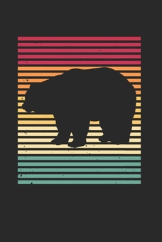 Bär Notizbuch: Bär Notizbuch für Liebhaber / Notizheft / Notizblock A5 (6x9in) Dotted Notebook / Punkteraster / 120 gepunktete Seiten (German Edition)