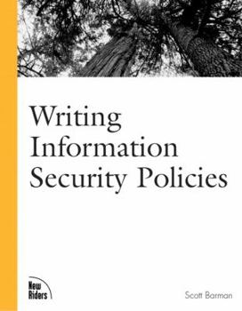 Paperback Writing Information Security Policies Book