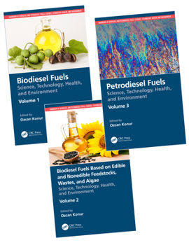Hardcover Handbook of Biodiesel and Petrodiesel Fuels: Three Volume Set Book