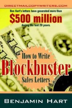 Paperback How to Write Blockbuster Sales Letters Book