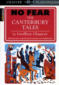 Paperback The Canterbury Tales (No Fear): Volume 1 Book