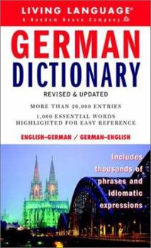 Paperback German Dictionary (Complete Basic Courses) Book