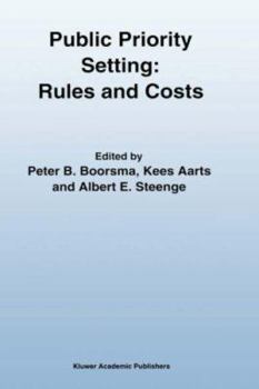 Public Priority Setting: Rules and Costs