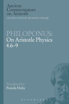 Paperback Philoponus: On Aristotle Physics 4.6-9 Book