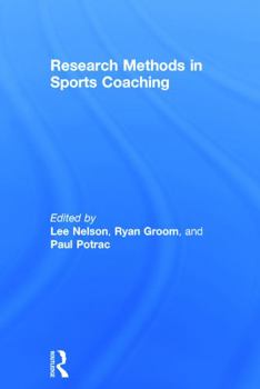 Hardcover Research Methods in Sports Coaching Book