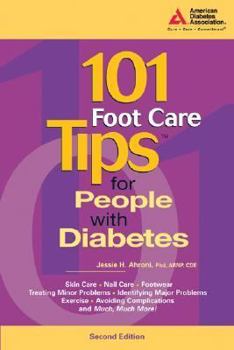 Paperback 101 Tips on Foot Care for People with Diabetes Book