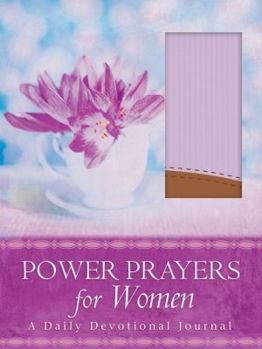 Hardcover Power Prayers for Women: A Daily Devotional Journal Book