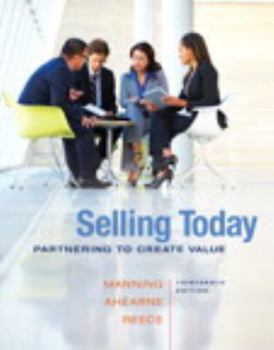 Hardcover Selling Today: Partnering to Create Value Book