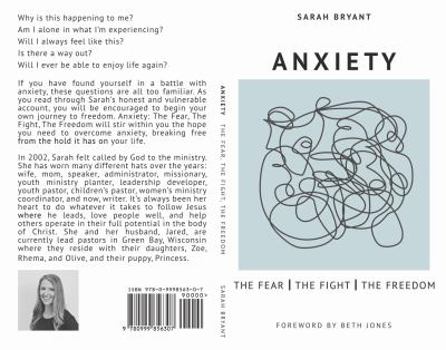 Paperback Anxiety: The Fear, the Fight, the Freedom Book