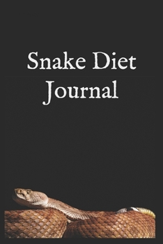 Paperback Snake Diet Journal Book