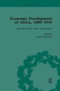 Paperback Economic Development of Africa, 1880-1939 vol 3 Book