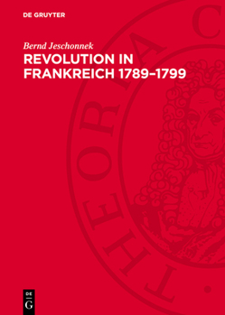Hardcover Revolution in Frankreich 1789-1799: Ein Lexikon [German] Book