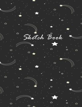 Sketch Book: Notebook for Drawing,Painting,Dooding and Writing, Black cove,100 Pages, "8.5x11" inch ( Blank Paper Vol.4)