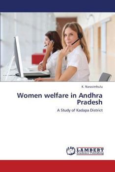 Paperback Women welfare in Andhra Pradesh Book