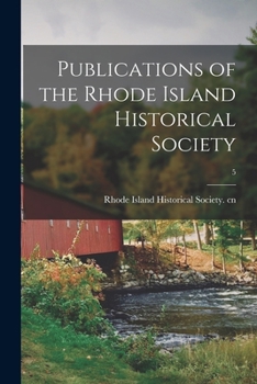 Paperback Publications of the Rhode Island Historical Society; 5 Book