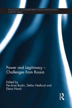 Paperback Power and Legitimacy - Challenges from Russia Book